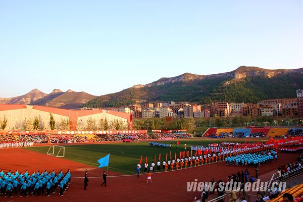 山东大学2014年田径运动会闭幕