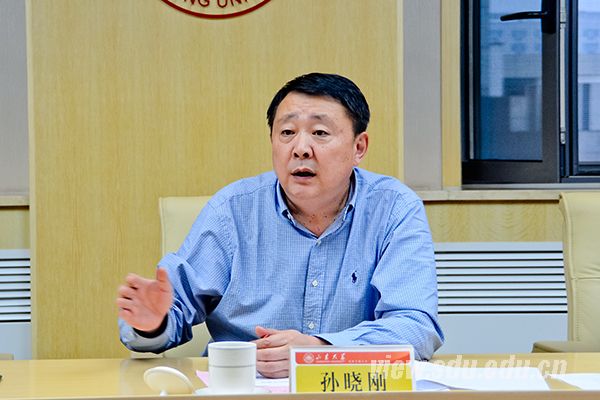 李守信会见济南市常务副市长孙晓刚一行