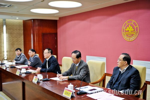 主任陈迪桂,山东省政府副秘书长高旭光,山东省政府研究室副主任苟成富