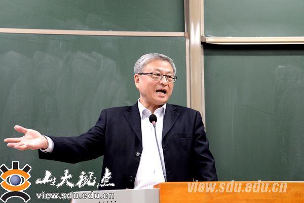 清华大学阎学通教授做客政管学院