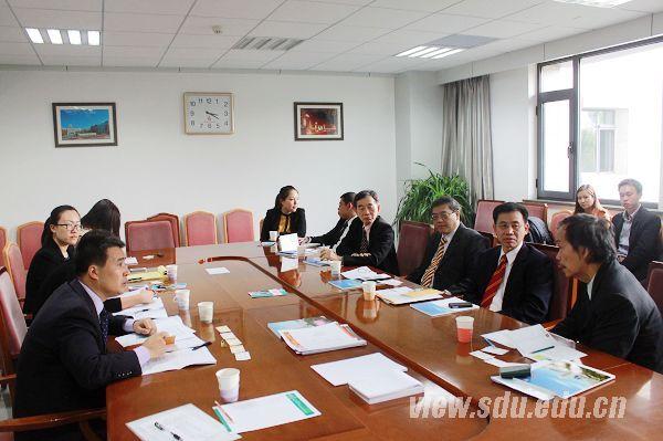 泰国法政大学代表团访问山东大学 山东大学新闻网